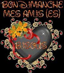 Coeur Fleuri Bon Dimanche Mes Amis Es Bisous Good Morning Gif Happy Friendship Day Good Morning
