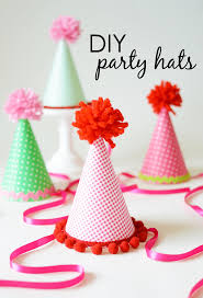 Homemade Birthday Hats For Adults Diy Party Hats Project Nursery Diy Birthday Party Hats Diy Birthday Decorations Birthday Party Hats