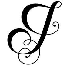 Honestly, try as i might, i just can't form a cursive j, the most i can muster is what you see below. J Cursive Font