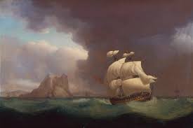 Stormy Weather off Gibraltar