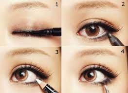 Siyah Goz Kalemi Ve Eyeline Nasil Cekilir Bitkiderman Goz Kalemi Eyeliner Makyaj