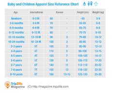 Infochart Korean Clothing Sizes Know Before You Shop