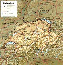 Op atlasenkaart.nl vindt u alleen orginele kaarten en prenten te koop. Kaart Van Zwitserland In Hoge Resolutie Voor Download Kaart Zwitserland