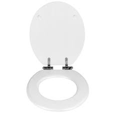 Wenko Soft Close Round Toilet Seat In 2019 Wood Toilet Seat Toilet Seat Hinges Toilet Bowl