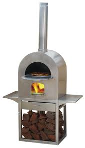 Nectre Stainless Steel Wood Fired Pizza Oven Wood Fired Pizza Oven Wood Fired Pizza Pizza Oven