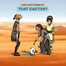 Vote for the ones that still make you chuckle when you rewatch the show. Avatar The Last Airbender Avatar Quenchiest Cactus Juice Facebook