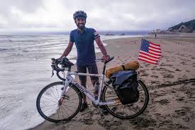 Amherst grad Gihan Amarasiriwardena completes 38-day cycling trip across  America