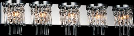 5 Light Vanity Light With Chrome Finish 3060026 House Of Lights