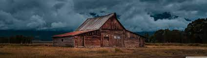 Abandoned Barn Dual Monitor Wallpaper 3840x1080 Dual Monitor Wallpaper Red Barn Wallpaper