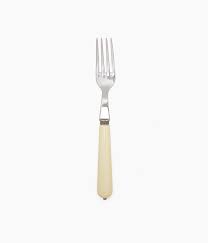 Fourchette En Inox Manche Ivoire