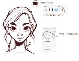 To draw a female face in anime or manga, start by drawing a circle for the forehead and a straight line from the. Easy Drawing Anime Girl Nose Drawing Easy