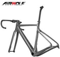 Nuovo Telaio per Bici da Corsa in Carbonio T1100 2024 con Cavi Interni, Compatibile con Pneumatici Max 700*40c