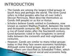 GONDS REVEALED: A Look at India's ...