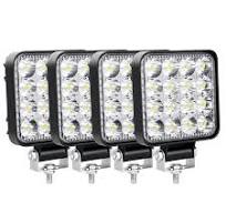 Willpower 4pcs Faro da Lavoro 8cm 3.3 Pollici 48W Fari Led 12V 24V Mini  Sottile Impermeabile Spot Faretti LED Fendinebbia LED Luci di Lavoro ...