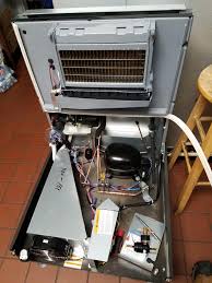 This was a service call on some manitowoc ice machines with low production. Behind The Bin Of A Manitowoc Ice Machine Refrigeration