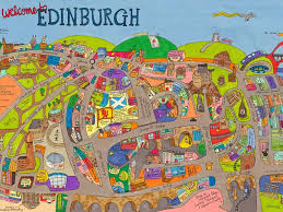 Edimburgo a partir de mapcarta, o mapa aberto. Mapa De Edimburgo Claire Murray Mas Edimburgo Ideas Originales De Que Hacer Y Visitar En Edimburgo