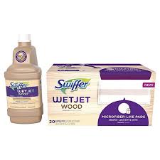 Amazon Com Swiffer Wetjet Wood Floor Mopping And Cleaning Refill Bundle All Purpose Floor Cleaning Products Include Swiffer Cleaning Solutions Floor Cleaner