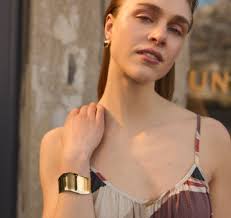 Blue Satine Rose Flower Clutch Handbag with Removeable Strap