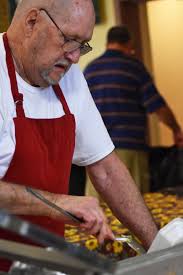 Several hundred fed at St. Mary's free holiday dinner