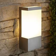 Illuminating designs from cerno, koncept, modern forms and rich brilliant willing round out our eclectic collection of wall lights that have both beauty and energy conservation to recommend them. Biard Modern Cube Outdoor Garden Led Wall Light Stainless Steel Waterproof Ip44