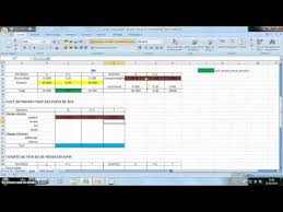 Etape courante1 calcul du prix réduit. Methode Calcul Cout De Revient Et Ra Youtube