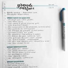 French Notes Study Notes Study French Learn French