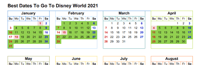 Since i'm a cheapskate at heart, i'll start. The Best Time To Go To Disney World In 2021 Free Printable Calendar The Frugal South