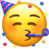 Partying Face On Apple Ios 12 1 Emoji Images Emoji Faces Emoji Pictures