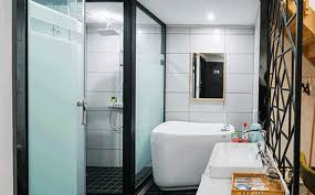 Privacy frosted glass bathroom door. Privacy Protection 8mm Tempered Frosted Glass For Shower Room Door