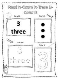 Numbers Read Count Trace Color The Number 3 Preschool Numbers Worksheet Numbers Preschool Preschool Number Worksheets Preschool Worksheets