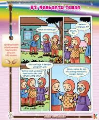 Mengasihi dan mendoakan kebahagian 6. 40 Ide Komik Adab Islam Komik Anak Komik Anak