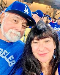 Wilson Community Dodger Game Night…💙⚾️🇲🇽 Louis Hernandez (Class of 1973)  and Bettina Chacon Molano (Class of 1976) are big Dodgers fans and will be  among several other Wilson alumni and community members