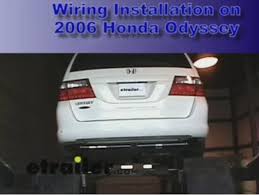 I came across the p72 obd i (automatic) diagram, is this mostly the same as the 95 odyssey ecu wiring, except the vtec port? Trailer Wiring Harness Installation 2006 Honda Odyssey Video Etrailer Com