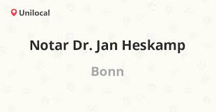 Helmholtzstraße 4 53123 bonn +49 228 97 84 30. Notar Dr Jan Heskamp Bonn Wilhelmstr 5 Reviews Address And Phone Number