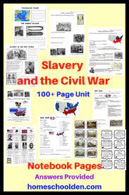 Slavery And The Civil War Unit Civil War Unit Slavery Teacher Notes