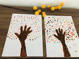 Herfstboom Maken Thema Herfst Knutselen Pingetest