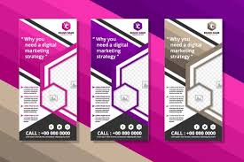 Today we are releasing our old stand banner mockup, but this time in another format. Roll Up Banner Hexagon Polygonal Color Graphic By Noory Shopper Creative Fabrica