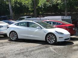 So Awd 3 White With White Interior 19 Premium Wheels Tesla Motors Club