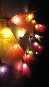 20 Multi Color Bodhi Leave Flower Fairy Lights By Marwincraft Flower Fairy Lights Fairy Room Bodhi
