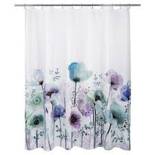 This versatile peva design lets light in so you can enjoy the natural brightness of your abode as you freshen up in the morning. Floral Shower Curtain Target