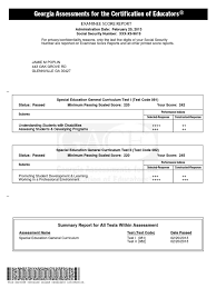Officially there is no pass or fail in cambridge english exams any more since. 13 Gace Sped General Curriculum Score Report Copy Special Education Test Assessment