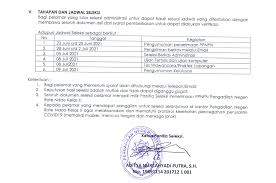 Lamaran diantarkan dan langsung tes tertulis. Lowongan Kerja Pengadilan Negeri Kelas Ii Minimal Slta Smk Sederajat