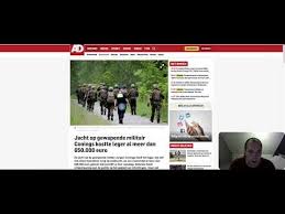Jager leonard houben, die het lichaam van jürgen conings gevonden heeft, komt de pers te woord staan aan de rand van het dilserbos. Zms Plz17jahpm