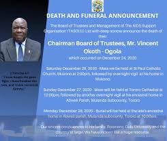 It is with great sadness that we announce the death of our father, john doe, who died suddenly of a cerebral hemorrhage on december 1, 2018. The Aids Support Organisation Taso Death Announcement Facebook