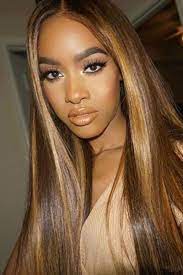 Brown Fashion Casual Long Hair Hood Brazilian Hair Weave Curly Hair Styles Straight Hair Bundles