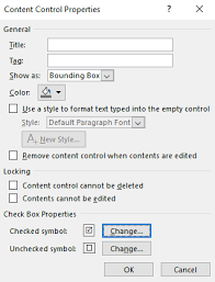 To change the default x to something else, see make changes to checkboxes. Insert Checkbox In Word And Make Fillable Documents