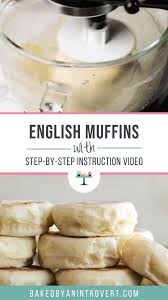 Homemade English Muffins Video In 2020 Homemade English Muffins English Muffin Recipes Recipes