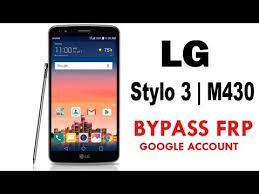 To find lg washer and dryer manuals online, you can look in a number of places. Bypass Frp And Remove Google Account Stylo 3 M430 Quick Method 100 Work Without Pc Youtube