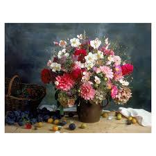 Paint by numbers flowers australia. Flowers In Vase Paint By Numbers Canvas Art Work Diy 40cm X 50cm