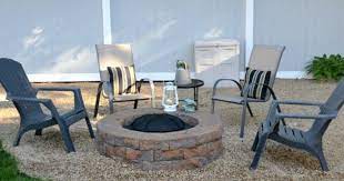 Rated 2 out of 5 by pea gravel from pea gravel looks nothing like the picture on the bag it is just normal size pea gravel that's it! Adding Pea Gravel To The Fire Pit Area Brick Fire Pit Fire Pit Backyard Fire Pit Landscaping